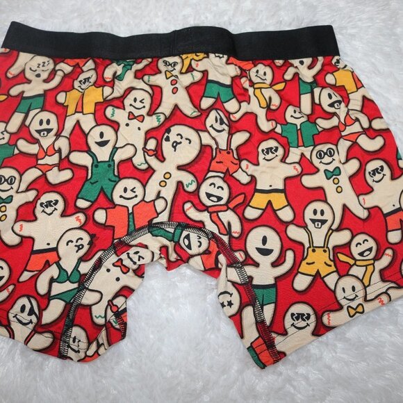 MeUndies mens boxer briefs gingerbread size medium new NWOT - Picture 2 of 4